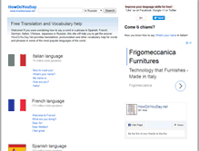Tablet Screenshot of howdoyousay.net